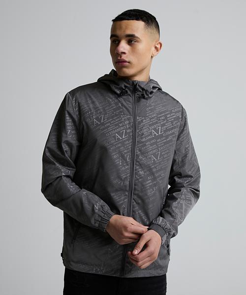 ジャケット・アウター Shooto Alessandro Zavetti Morello AOP Windbreaker Jacket | Jet Black