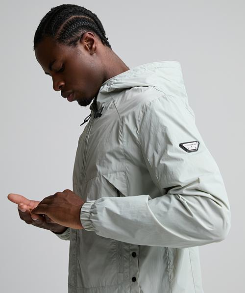 ZANOBETTI  ジャケット Alessandro Zavetti Neverozzi Windbreaker | Silver Thyme | Zavetti