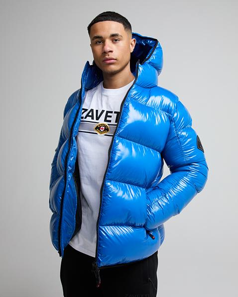 Zavetti Canada Palzino Puffer Jacket | Freefall Blue | Zavetti