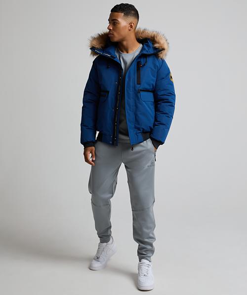Zavetti Canada Abelli 2.0 Hooded Bomber Jacket | Heritage Indigo