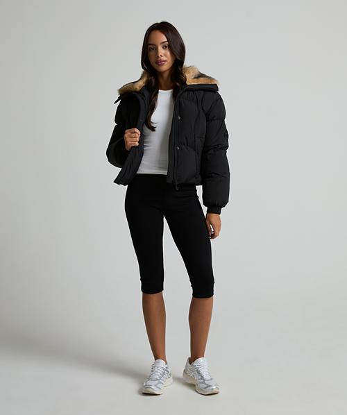 Zavetti Canada Womens Lurisia Puffer Jacket | Black | Zavetti