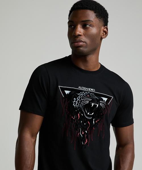 Fire Leopard T-Shirt