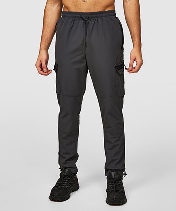 Zavetti Canada Daratini Woven Cargo Pant Asphalt Zavetti