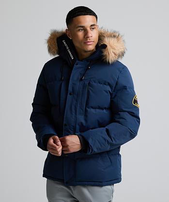 Zavetti Canada Oshawa 2.0 Puffer Parka Jacket | Midship Midnight